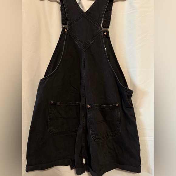 Old Navy Black Denim Romper - Picture 3 of 4